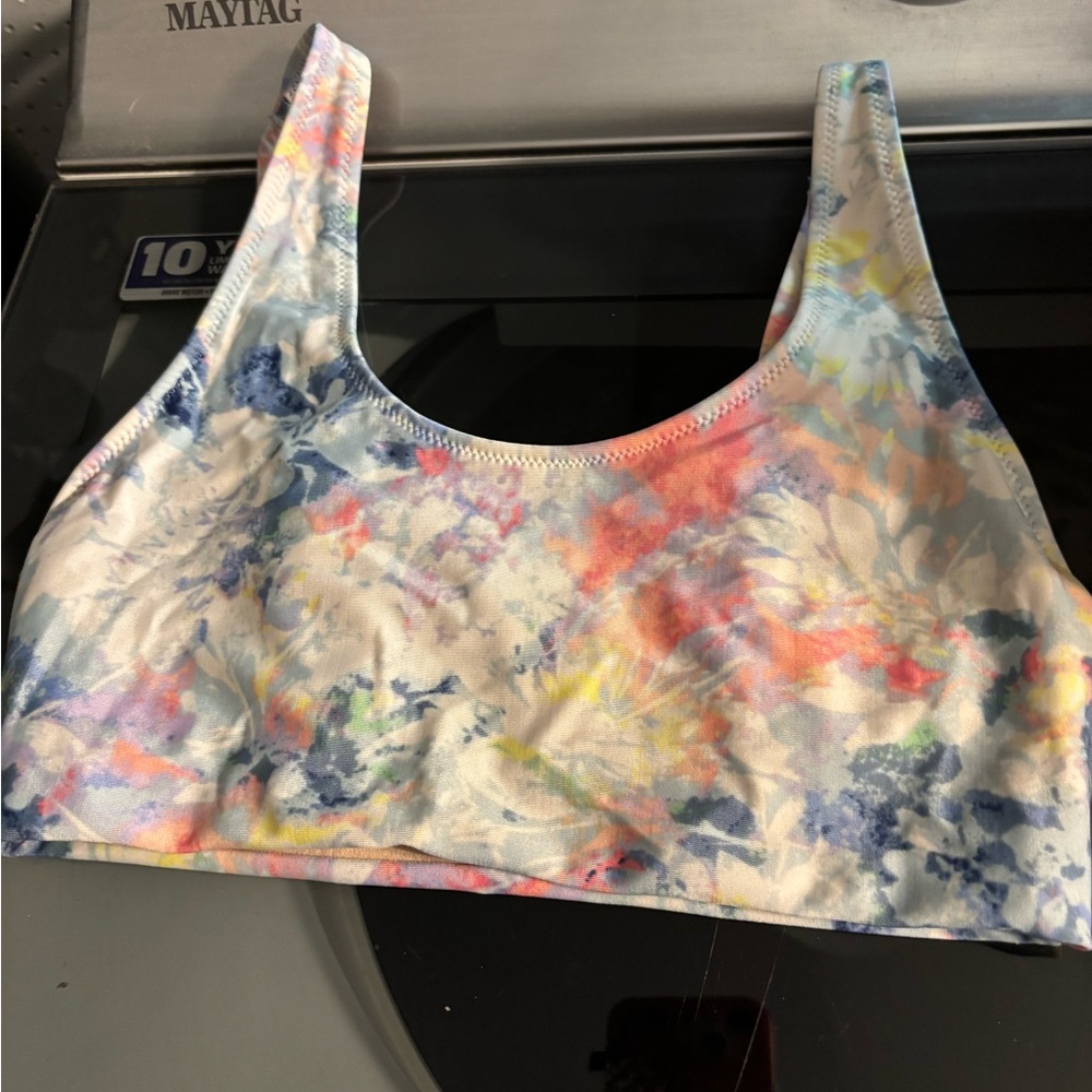 Aerie Multicolor Bikini Top